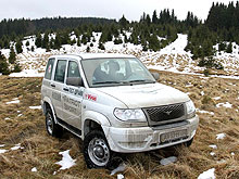    X-territory.    UAZ Patriot Sport