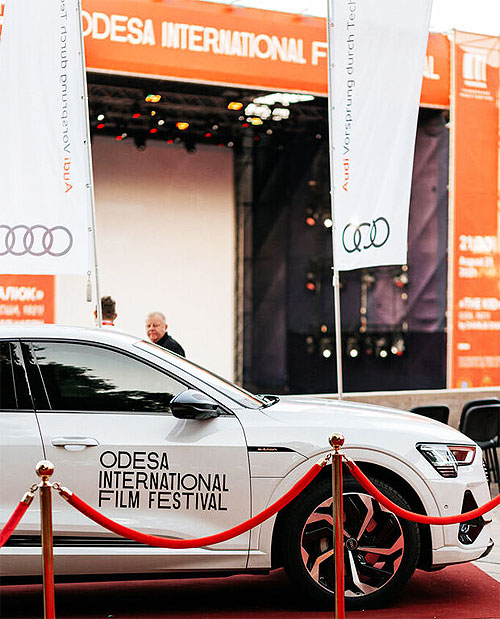 Audi в Украине стала автомобильным партнером 12-го Одесского международного кинофестиваля - Audi