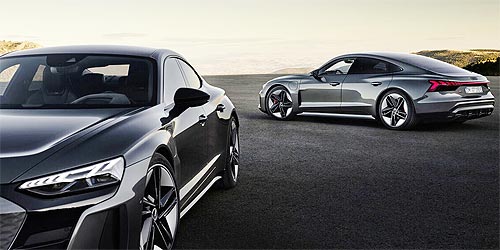 Audi представила свой новый электрический флагман - Audi e-tron GT - Audi