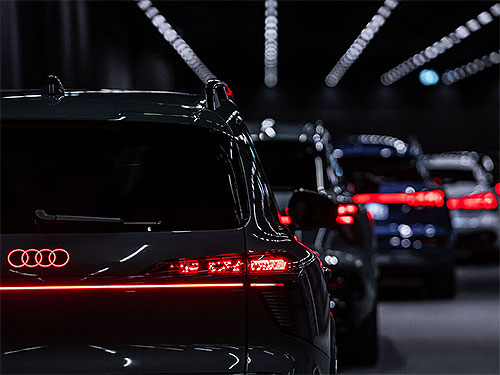 ������ ������� � Audi Q9: ������� OLED-������ �� �������� ��������