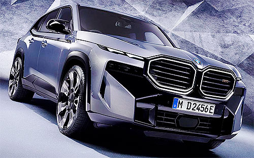В Україну почались поставки розкішного електрокросовера BMW XM