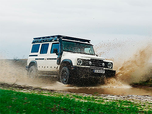 � ������ ����������� ������� off-road �� ������ Ineos - Ineos