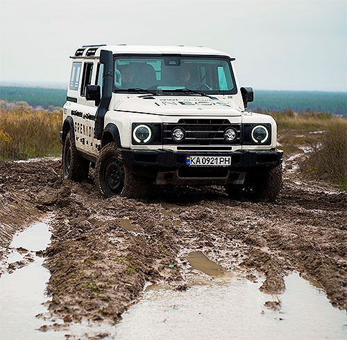 � ������ ����������� ������� off-road �� ������ Ineos - Ineos