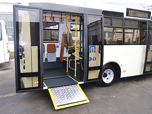 В Киев на маршрут поставлена первая партия новых автобусов АТАМАN А092Н6 (ЕВРО 5) - АТАМАN