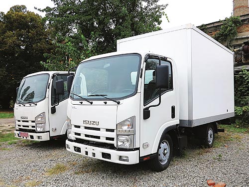 Isuzu в Украине предлагает ряд развозных городских грузовиков - Isuzu