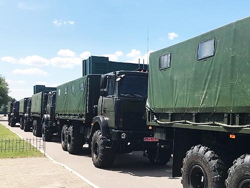 ВСУ передали очередную партию грузовиков Богдан 6317 - Богдан