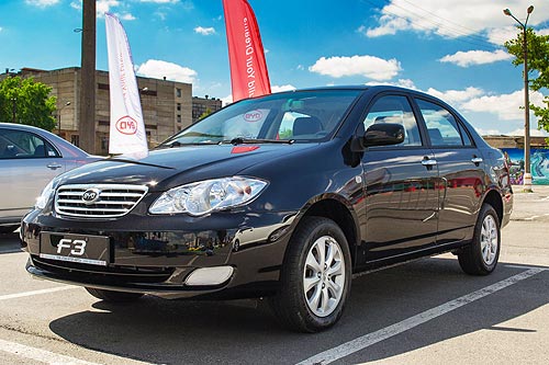  BYD  :   BYD F3   149 990 .