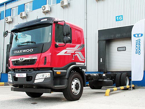 В Украине стартуют продажи новых грузовых автомобилей Daewoo - Daewoo