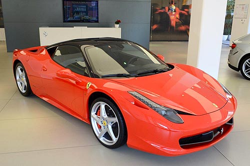    - Ferrari 458 Italia,     - Ferrari