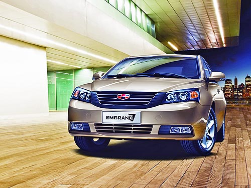 Geely Emgrand 7 стал самым продаваемым автомобилем в Украине - Geely