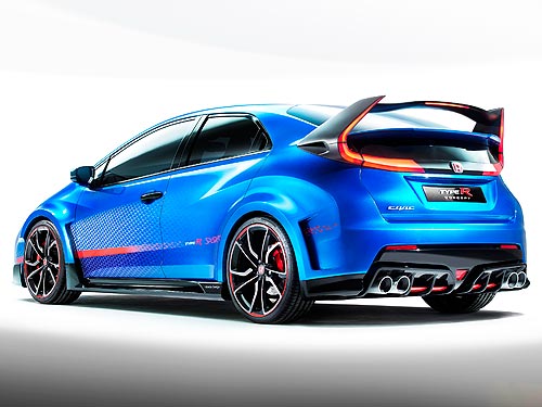 Honda представит самый мощный в истории Honda Civic Type R - Honda