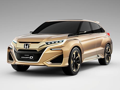 Honda представила концепт нового внедорожника - Honda