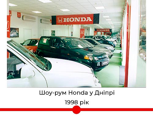 30-річчя Honda в Україні. Як все починалось у 1992-1998 рр. - Honda