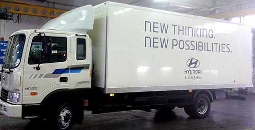 Тест-драйв рестайлингового Hyundai HD120: Корейский трудяга - Hyundai