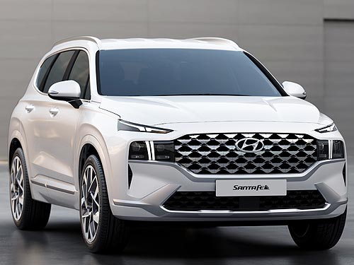   Hyundai Santa Fe     Terrain Mode.   -   2020  - Hyundai