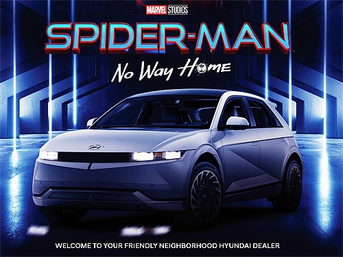 Hyundai IONIQ 5 и TUCSON снялись в фильме «Человек-паук: Нет пути домой»