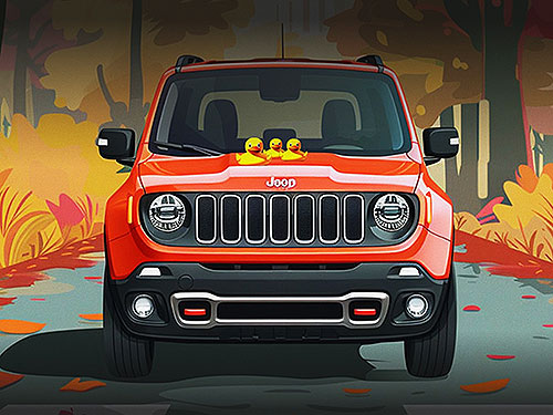 Jeep� � ������ �������� ������� #DuckDuckJeep �� ��������� ������ ���� ������������� ������ - Jeep