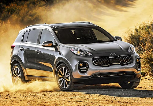   9  Kia Sportage       - Kia