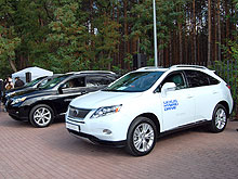 В Украине официально презентовали гибридный Lexus RX 450H - Lexus