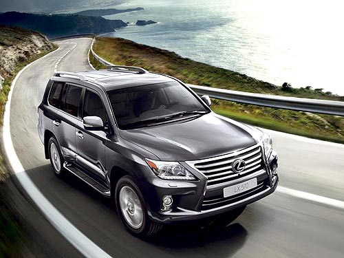 ����������� Lexus RX 350, RX 450h � LX 570 ��� �������� � ������� ���� ����� - Lexus