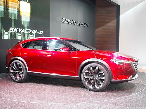 Mazda на Франкфуртском автосалоне дала понять,что ждать от марки в будущем. Фото