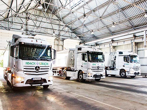 �������� ��������� �������� 15 ���������� Mercedes-Benz Actros ������ ��������� - Mercedes-Benz