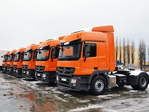 Украинский рынок грузовиков продолжает расти - грузовик