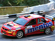   .  Mitsubishi Lancer Evolution IX     Prime Yalta Rally 2010 - Mitsubishi