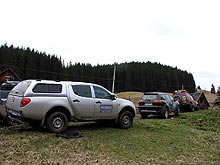 Внедорожники Mitsubishi отправляются в Карпаты с разведывательной миссией - Mitsubishi