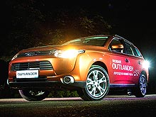 ������ ���������� � ����� Mitsubishi Outlander
