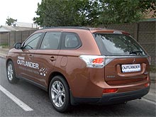 ������ ���������� � ����� Mitsubishi Outlander