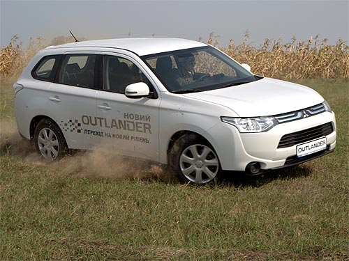 ������ ���������� � ����� Mitsubishi Outlander