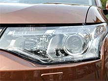 ������ ���������� � ����� Mitsubishi Outlander