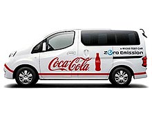 Coca-Cola     Nissan e-NV200