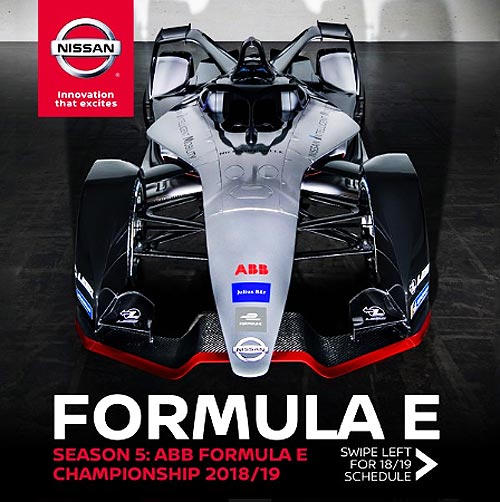 Nissan Ð¿ÑÐ¸Ð¹Ð¼ÐµÑ ÑÑÐ°ÑÑÐ¸Ðµ Ð² Ð³Ð¾Ð½ÐºÐ°Ñ Formula E Ð² 12 Ð³Ð¾ÑÐ¾Ð´Ð°Ñ - Nissan