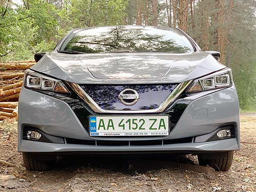 В Украине официально представили новый Nissan Leaf - Nissan