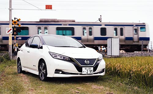 Nissan нашел новое применение б-у батарей от электромобилей - Nissan