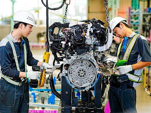Nissan на заводі в Йокогамі виготовив вже 40-мільйонний двигун - Nissan
