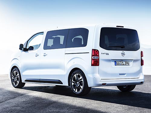 � ������� ���������� ������� �������� ������-������ Opel Zafira Life. ��������� ���� - Opel