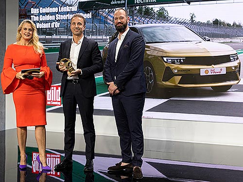 Новий Opel Astra отримав нагороду «Золоте кермо 2022» - Opel