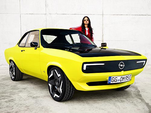 Каким будет возрожденное спорткупе Opel Manta - Opel