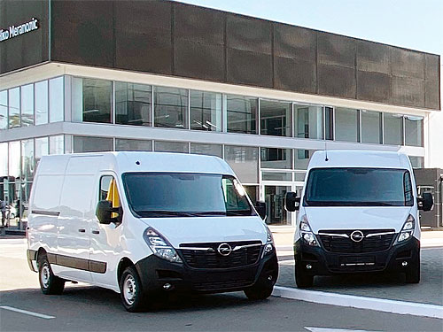 Компания JCB выбрала Opel Movano для своего автопарка - Opel