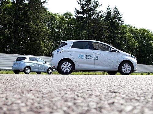 Электромобиль Renault Zoe установил новый мировой рекорд по самому длинному пробегу - Renault