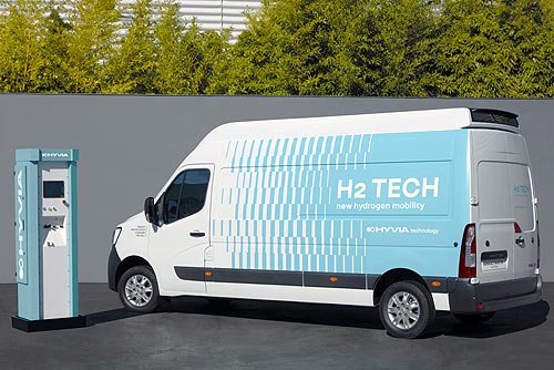 Каким будет водородный Renault Master Van H2-TECH и где он будет заправляться - Renault