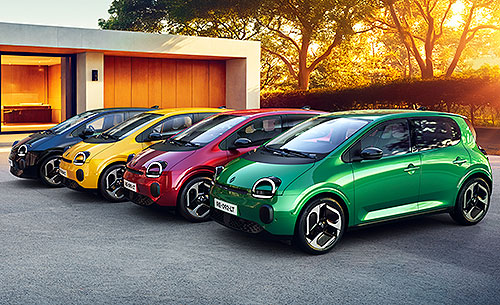 ����� Renault Twingo E-Tech electric ���� ��������� � ����� ������� - Renault