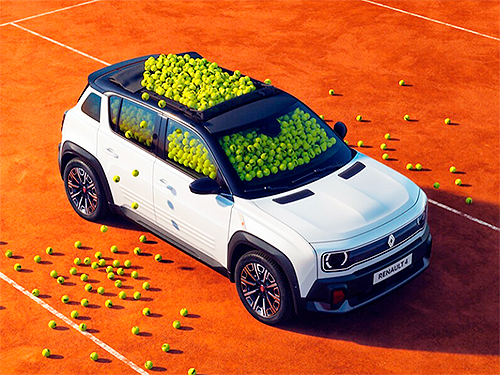 ������������ ����������� ���-��� Renault 4 Roland‑Garros E‑Tech