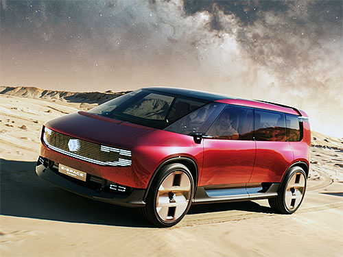 Renault ����������� �������������� Renault Espace - ������� E-Space Concept