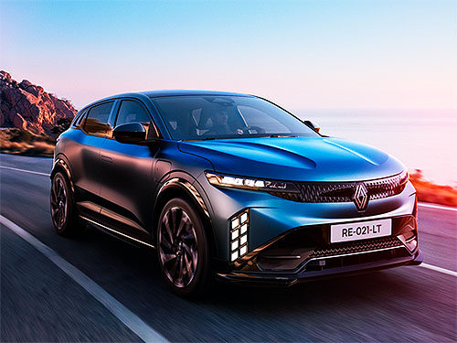 ���� ���� ����� ����������� Renault Megane E‑Tech