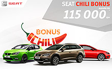  Chili Bonus    SEAT  115 000 .