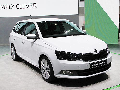 Новые Skoda Fabia и Skoda Fabia Combi дебютировали в Париже - Skoda